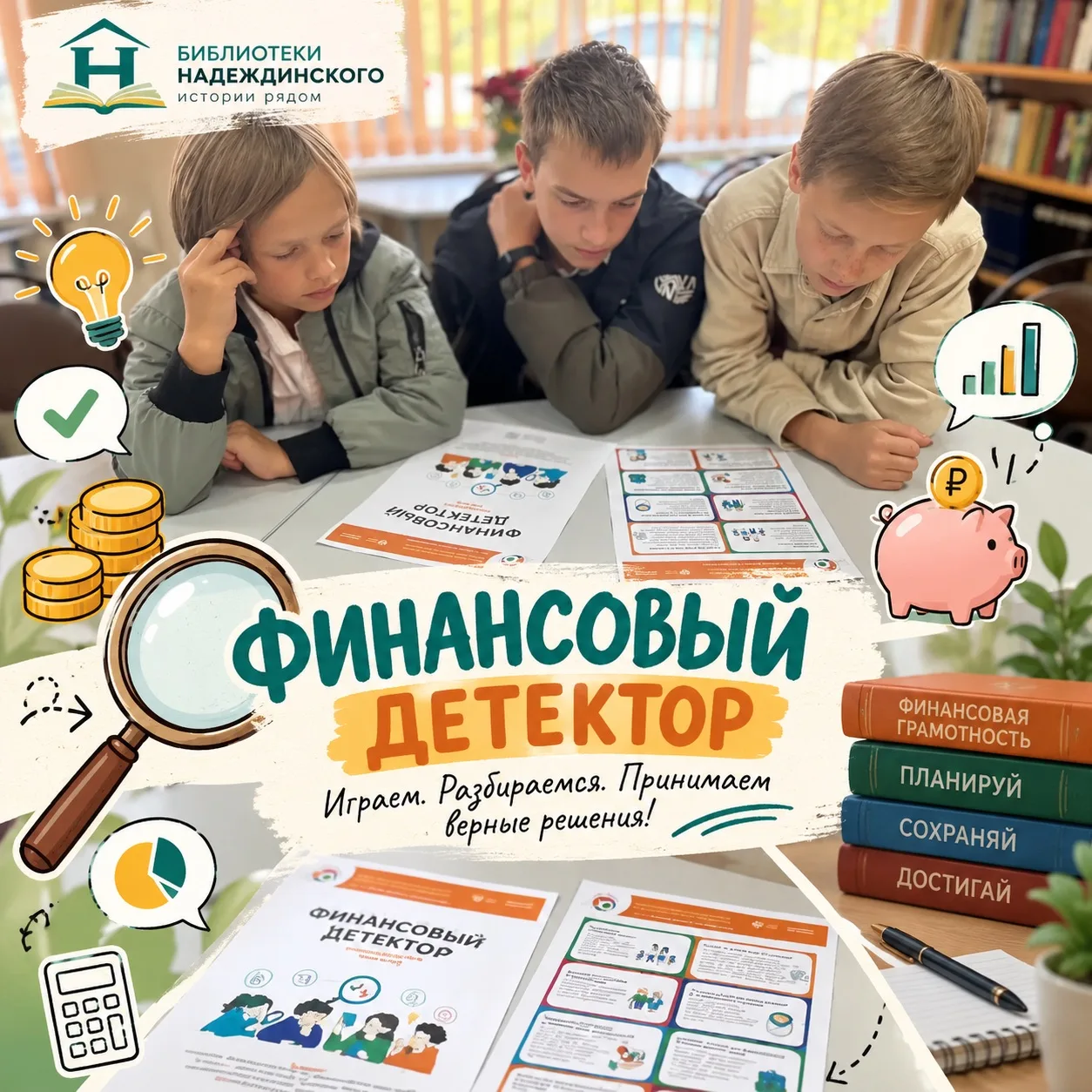 💰🔎«Финансовый детектор»: учимся разбираться в финансах играючи!