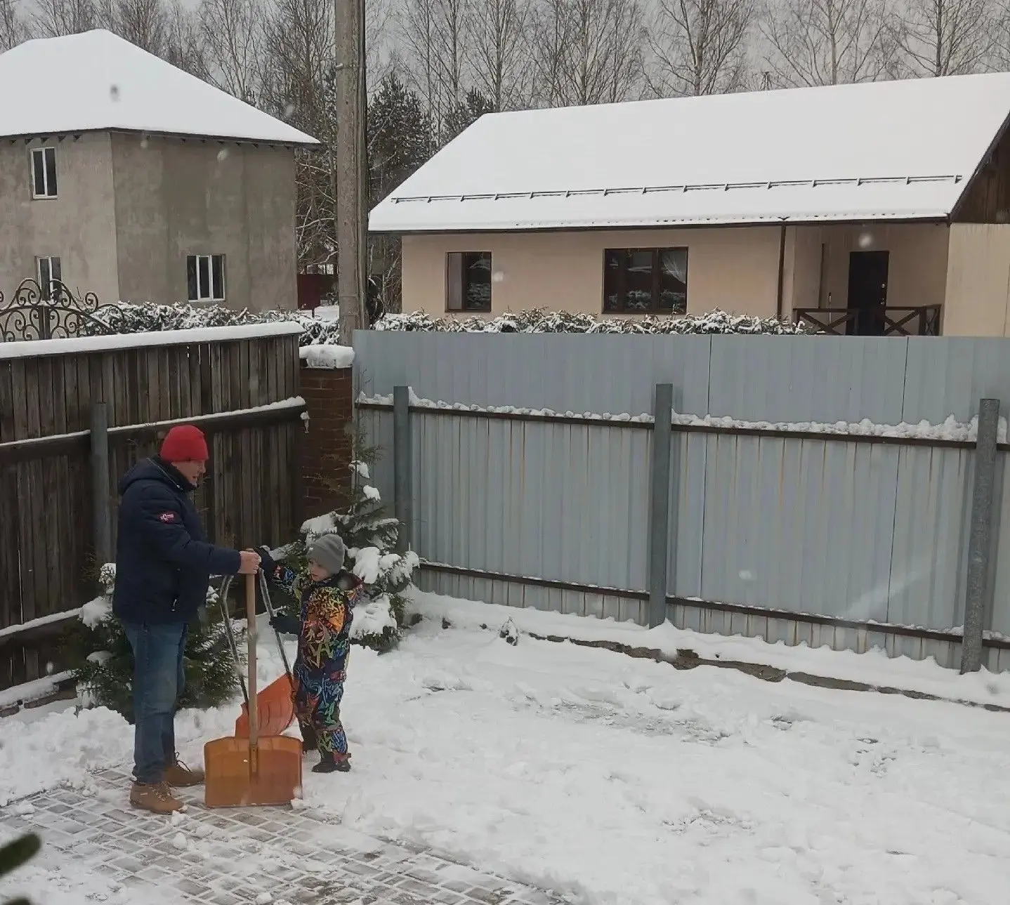 🖼️ День Отца с Гришей Руденко (2Д) и его любимым дедушкой