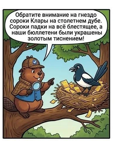 🪶 Дело о золотых бюллетенях.