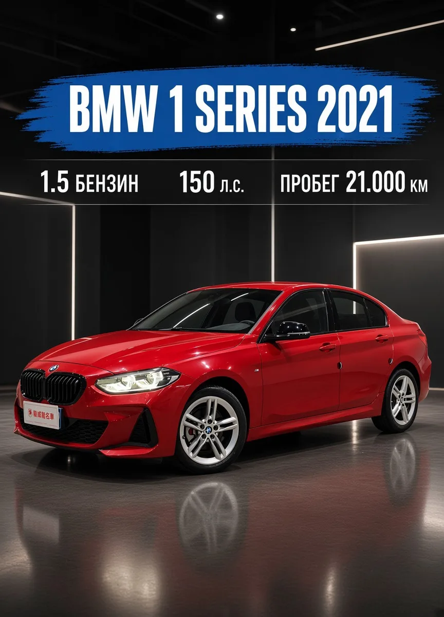 BMW 1 Series 2021 (бензин)