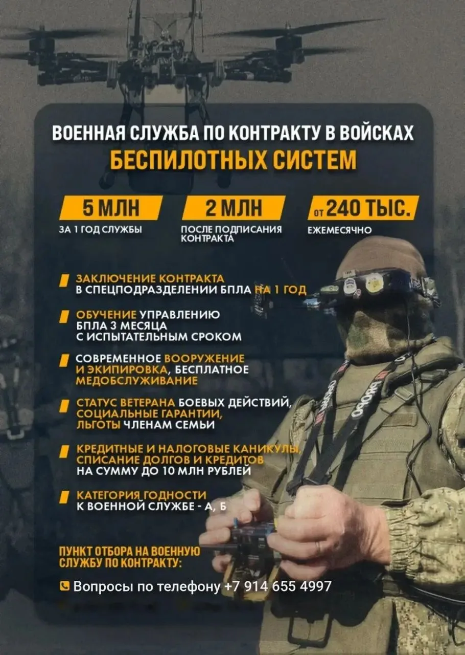 🇷🇺 Стань оператором БПЛА. Возглавь технологический прорыв армии своей страны