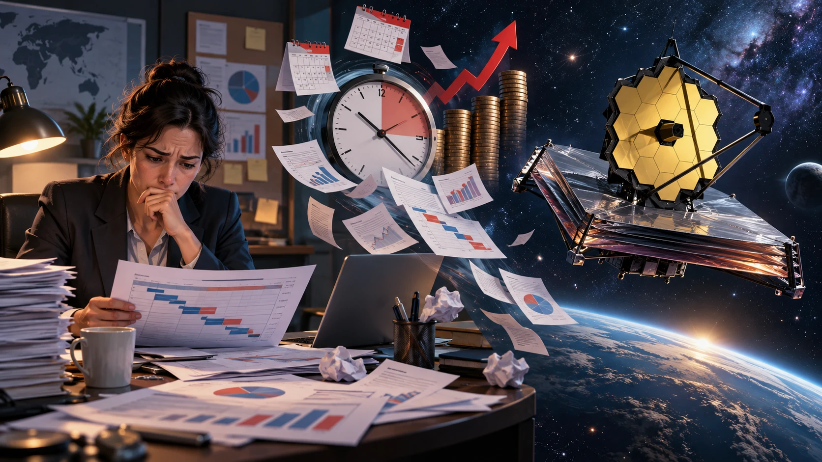 🚀 Как NASA планировало потратить 5 миллиардов долларов, а потратило почти 10