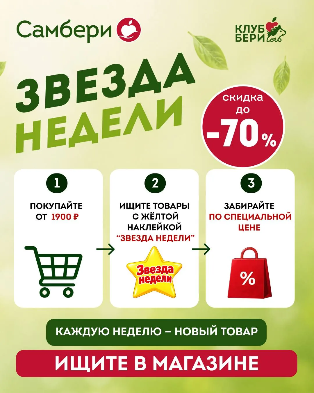 🔥 ЦЕНА В УДАРЕ — КАЖДУЮ НЕДЕЛЮ!