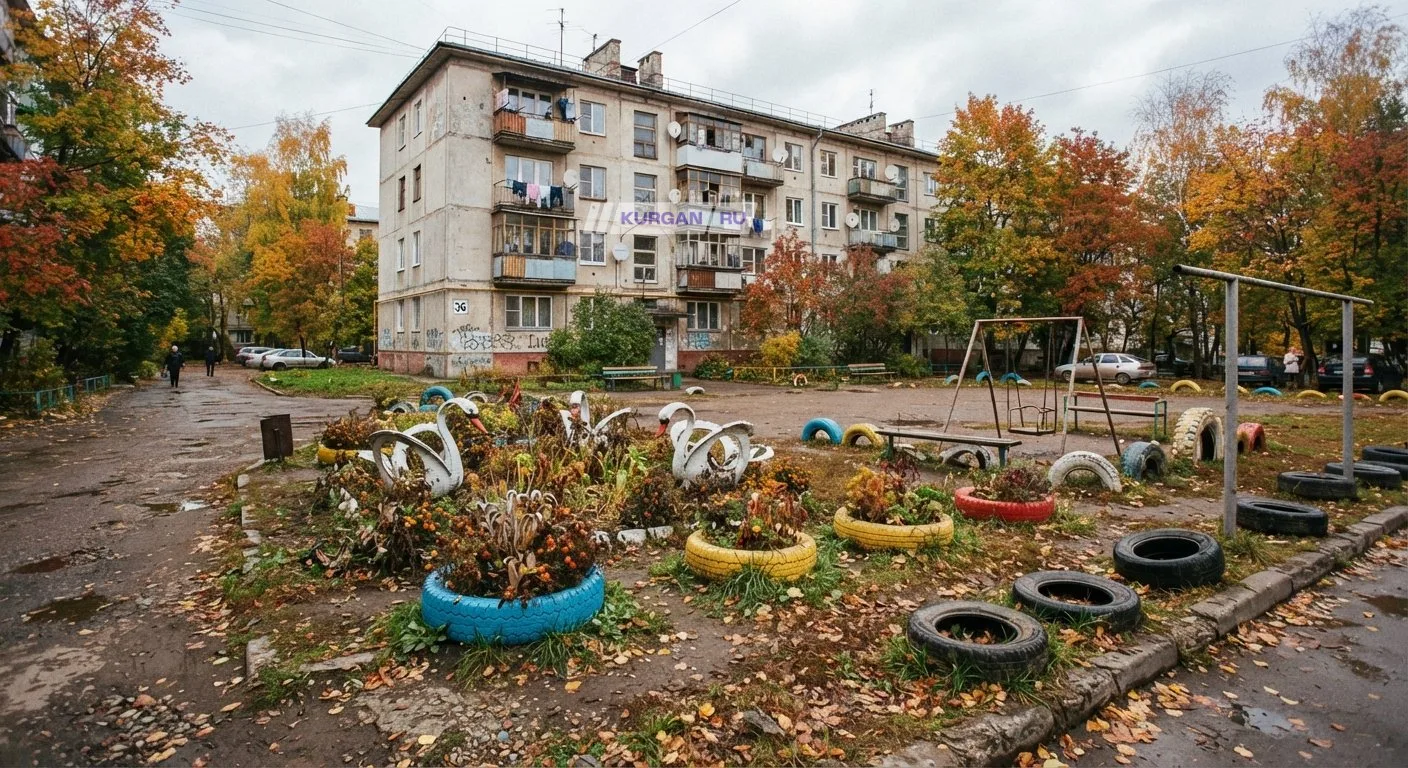 Курганцы могут сдать старые автомобильные покрышки: куда и когда