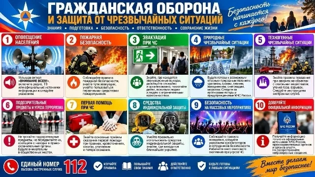 Гражданская оборона и защита от чрезвычайных ситуаций: знания, которые спасают жизнь!