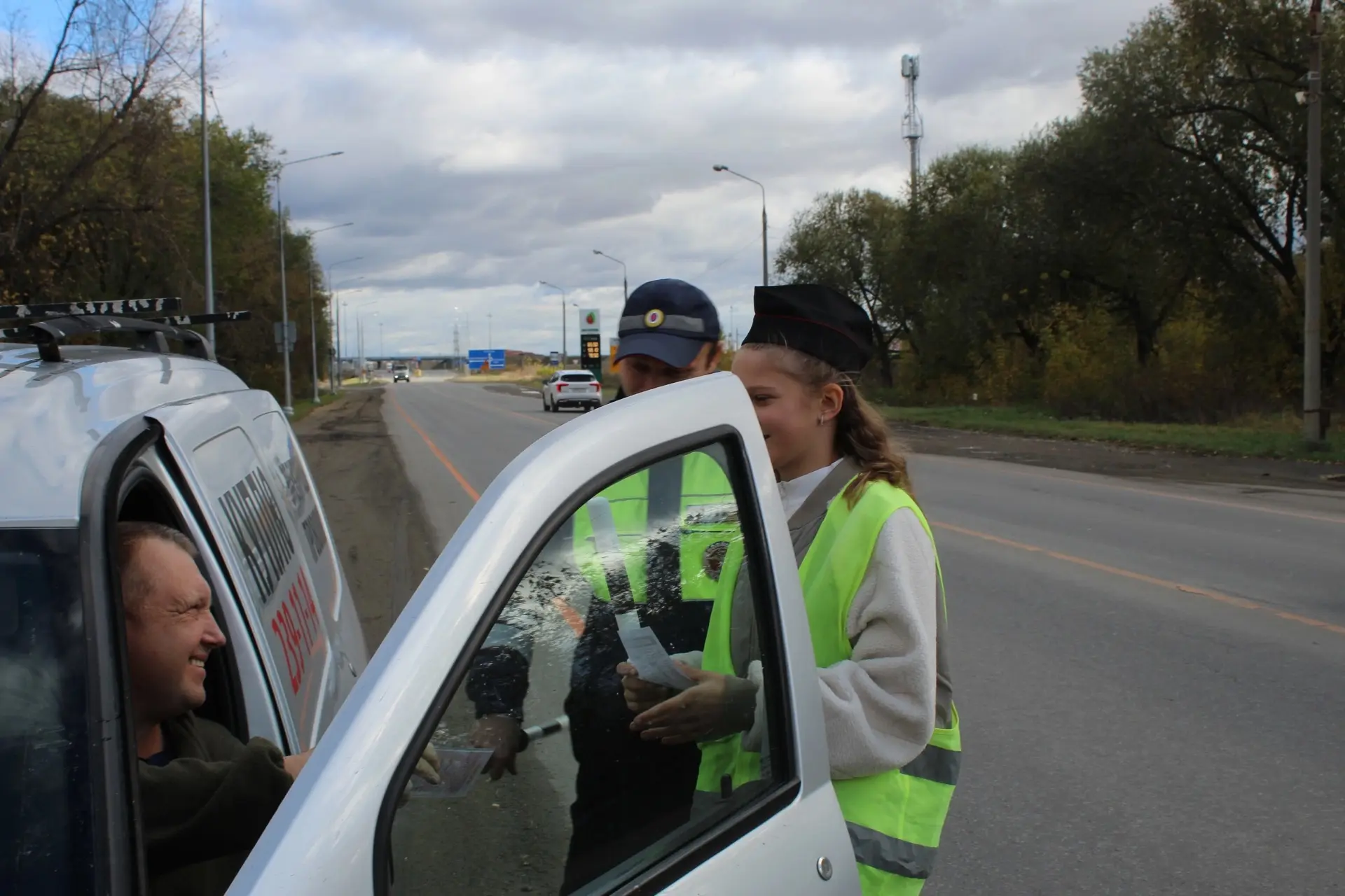 😍👮🏻В Копейске школьники стали «инспекторами ДПС».