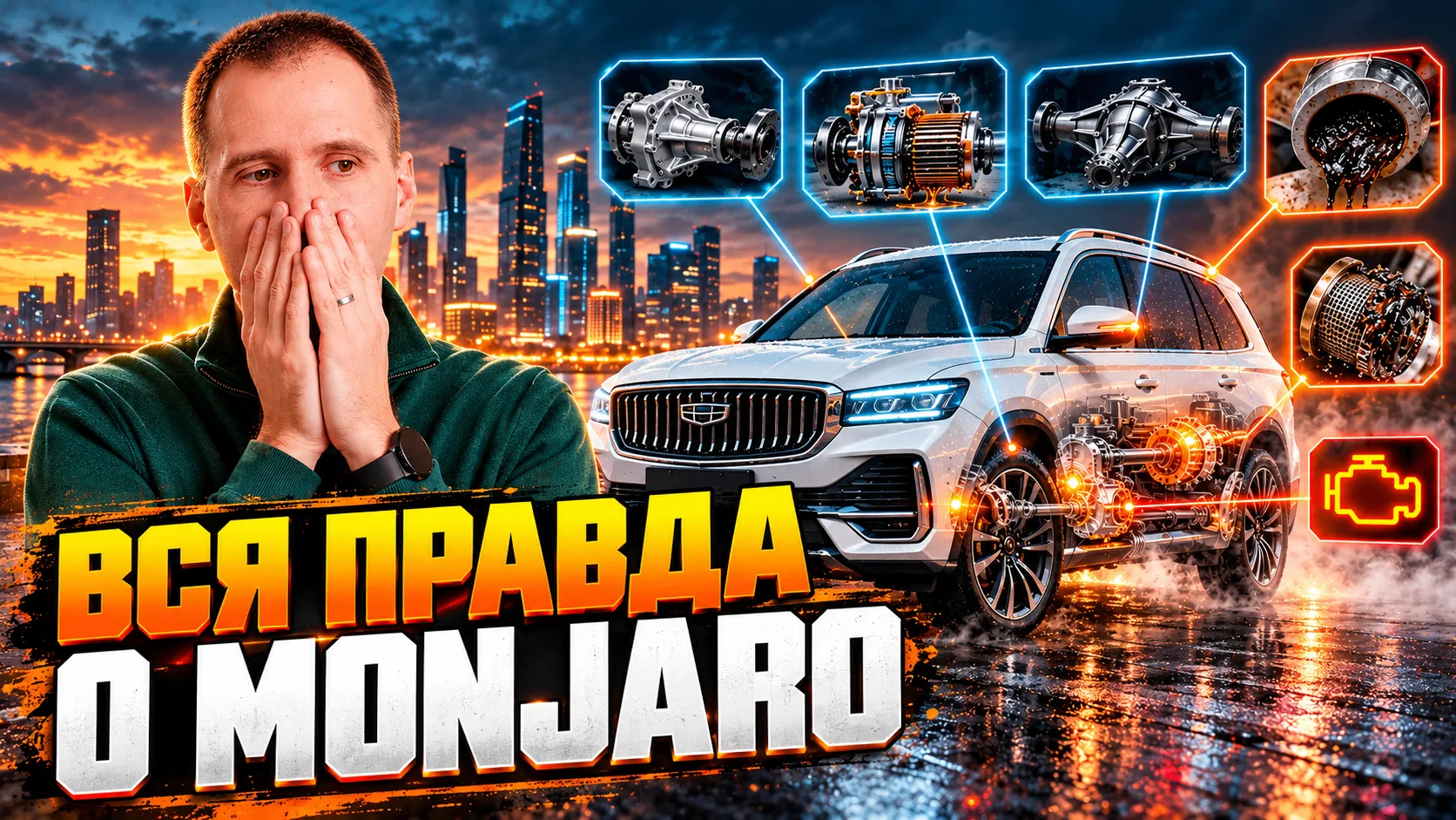 📣Новое видео: «Болячки Geely Monjaro»