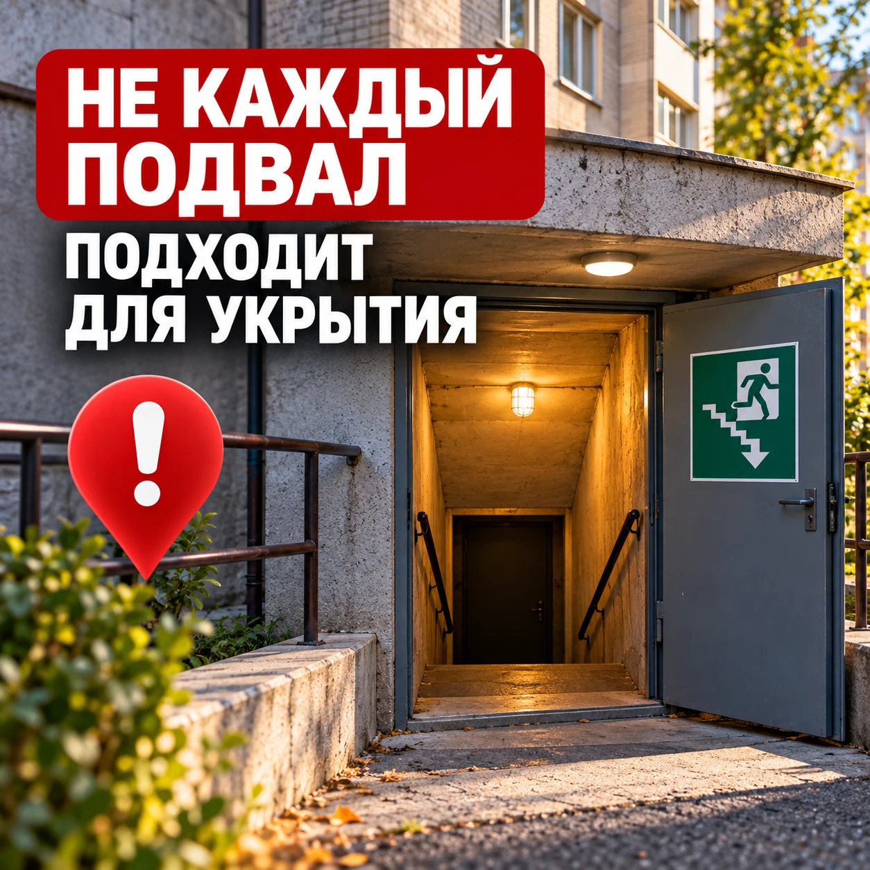 Не каждый подвал в Староминской подходит для укрытия