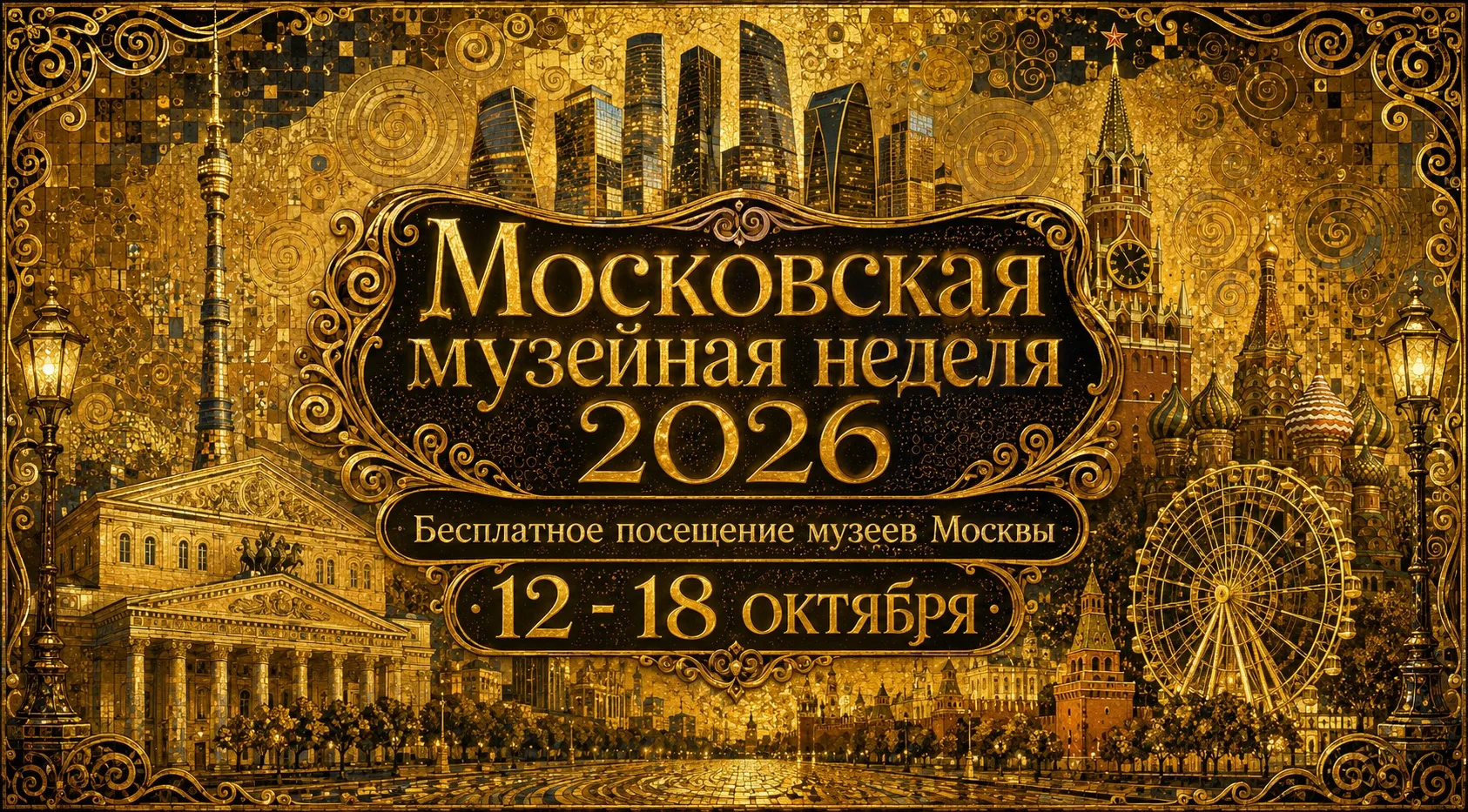 ⭐️ Московская музейная неделя начинается! ⭐️