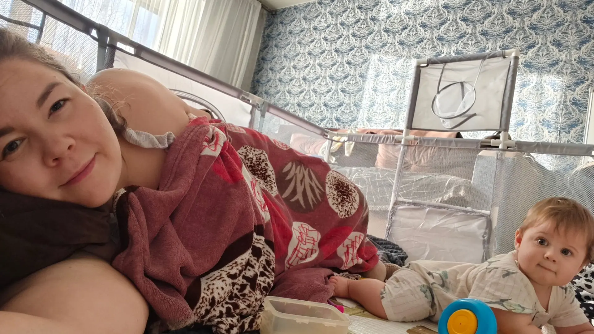 Наше утро Сегодня началось намного позже 😁