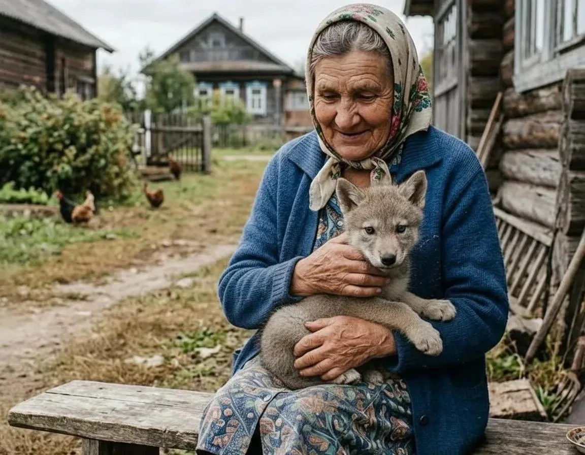 Бабушка и Сынок