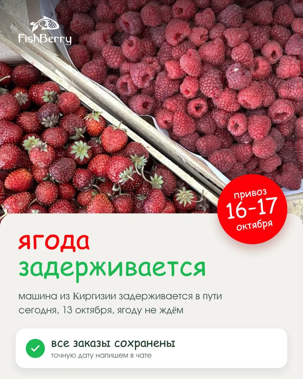 🍓 ЯГОДА ЗАДЕРЖИВАЕТСЯ 💚