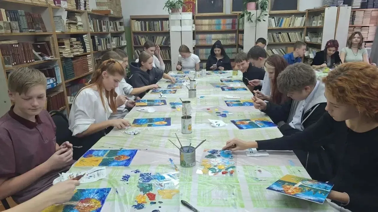 🎨 Краски осени на холсте