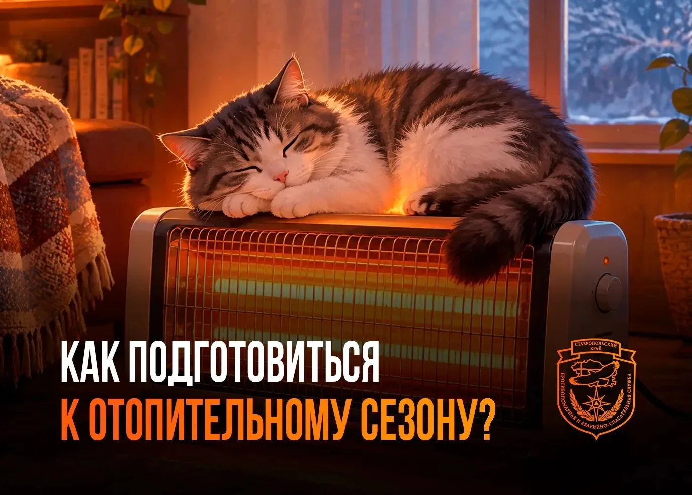 🔥 Готовимся к отопительному сезону: ПАСС СК напоминает о безопасности при эксплуатации...