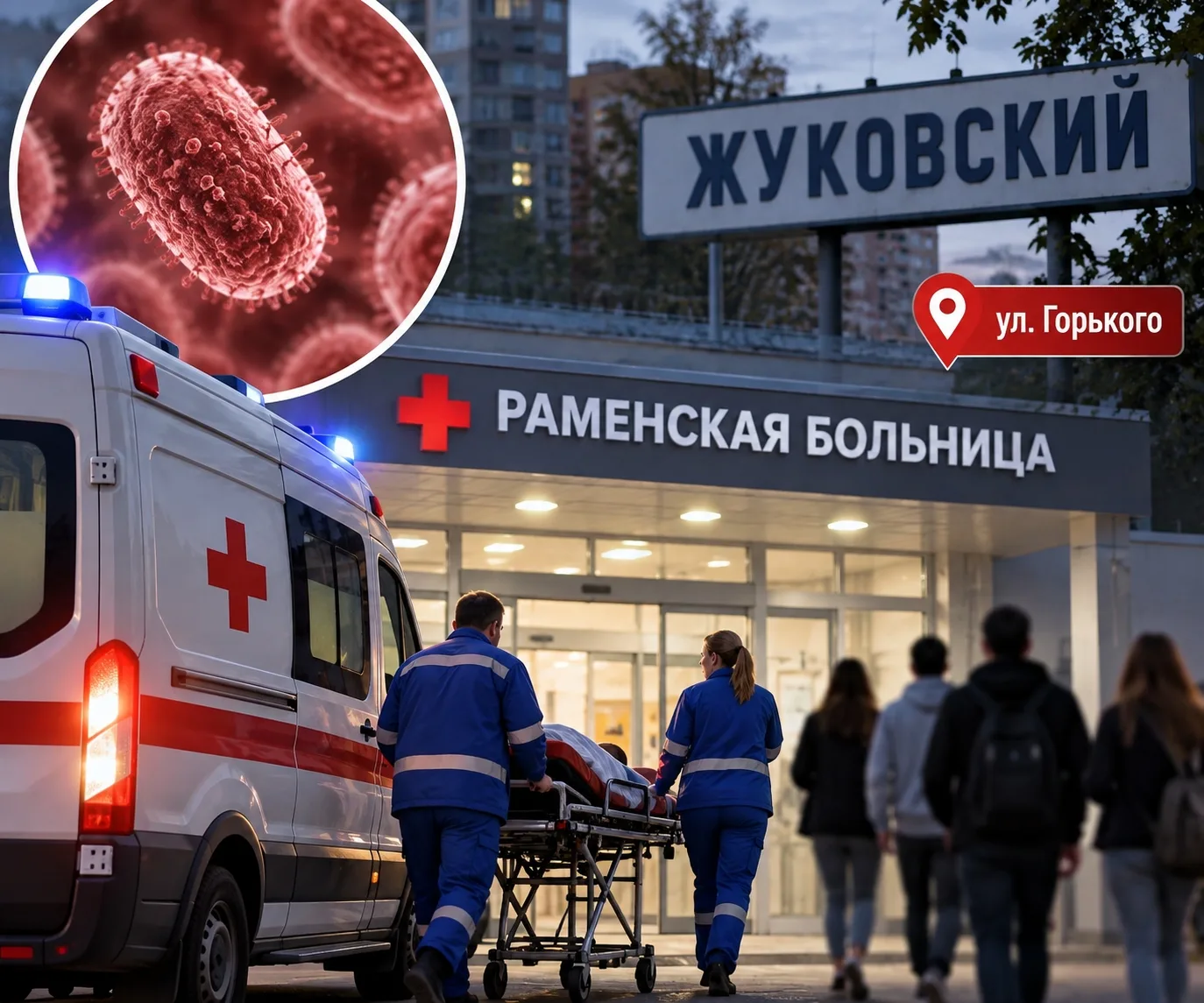 ⚠ В Жуковском сразу пять человек госпитализировали с подозрением на оспу обезьян