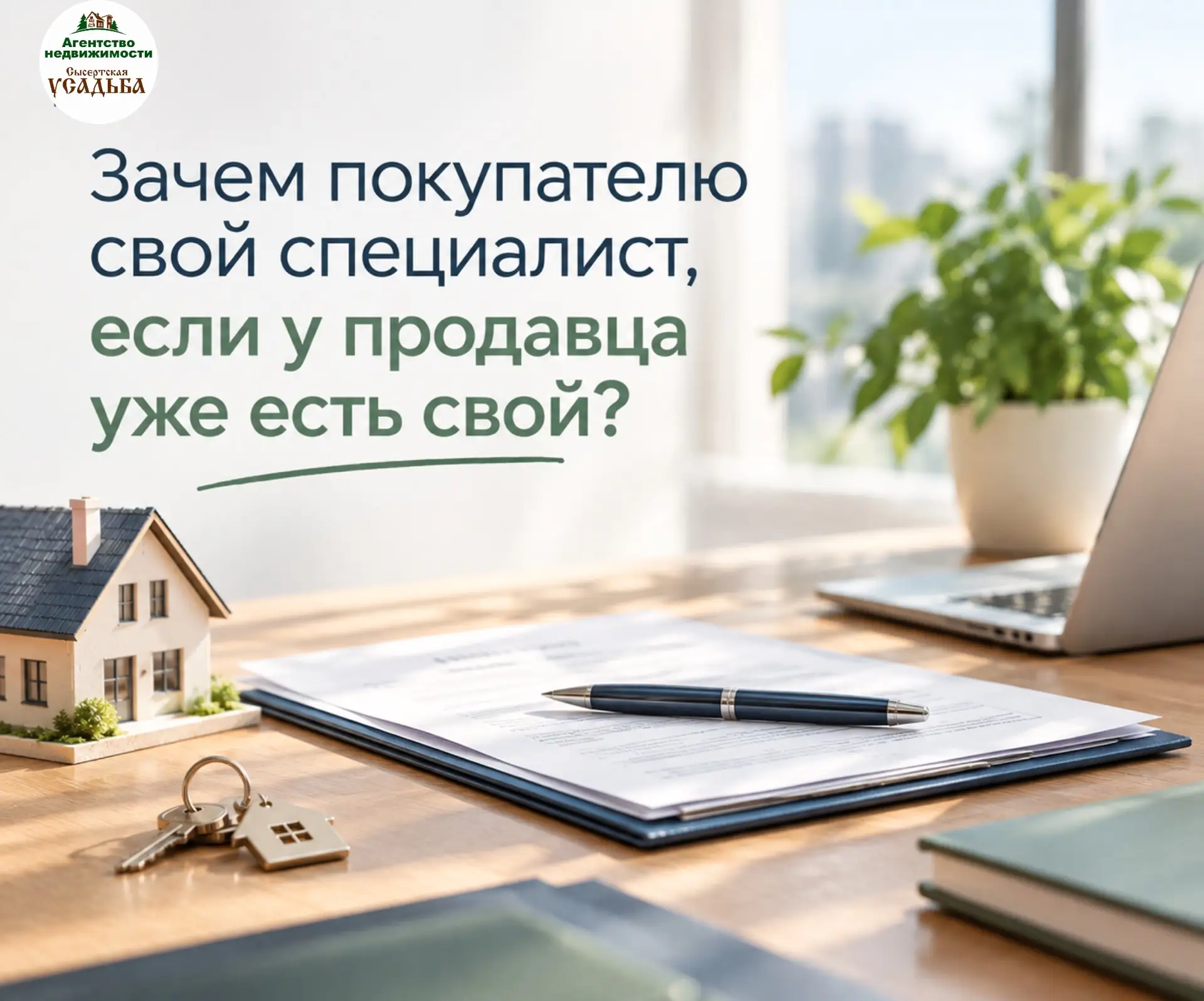 Зачем покупателю свой специалист, если у продавца уже есть свой?
