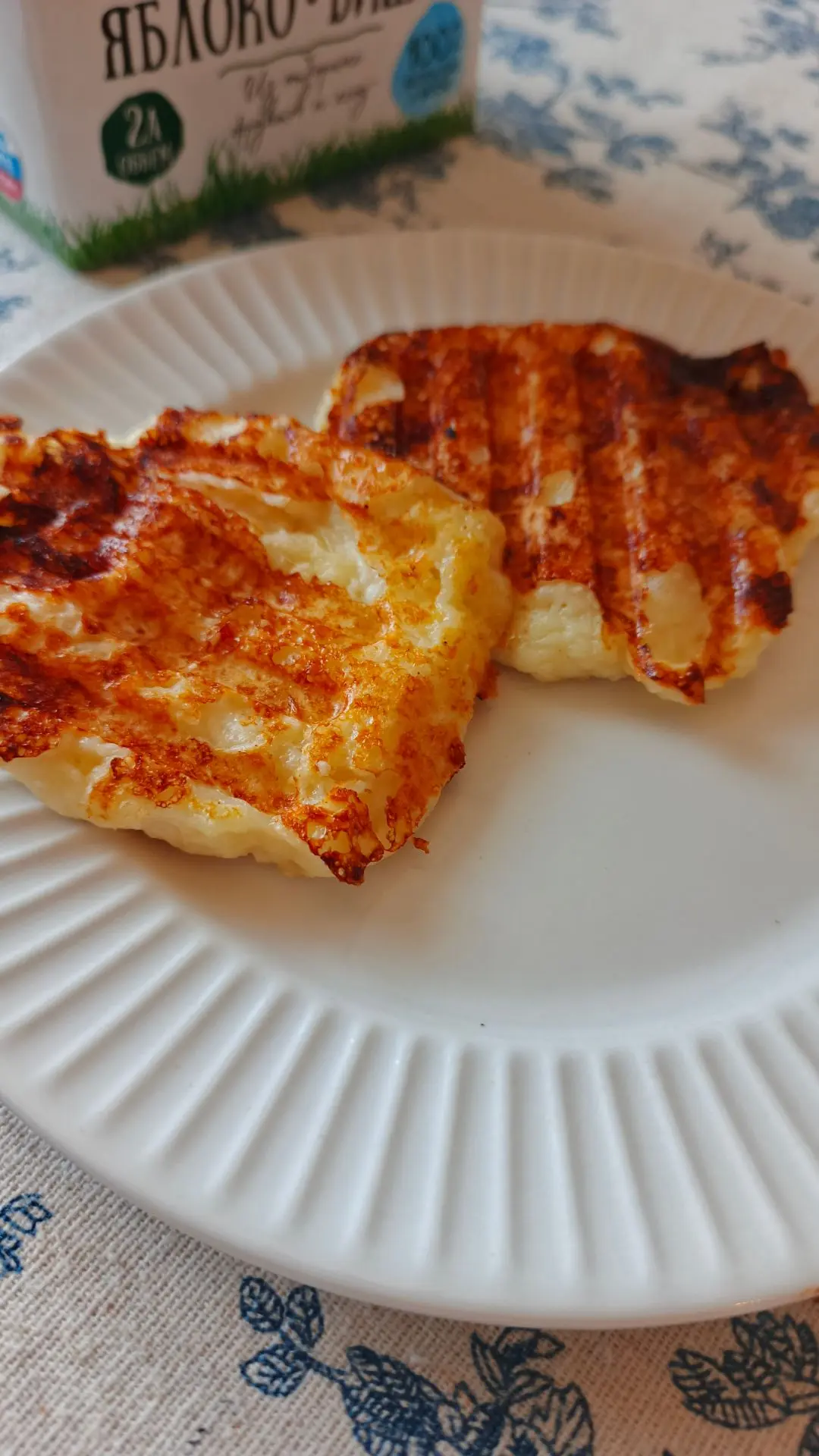 Сегодня повар порадовал ленивыми хачапури 😋