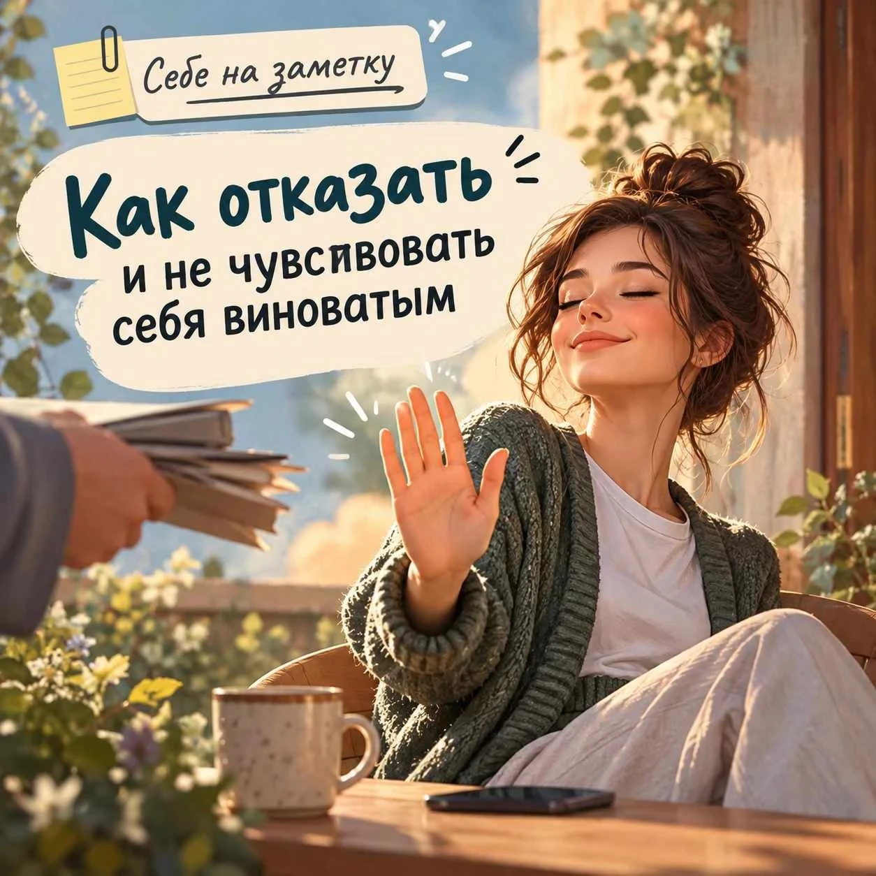 🧩 Себе на заметку: Как отказать и не чувствовать себя виноватым