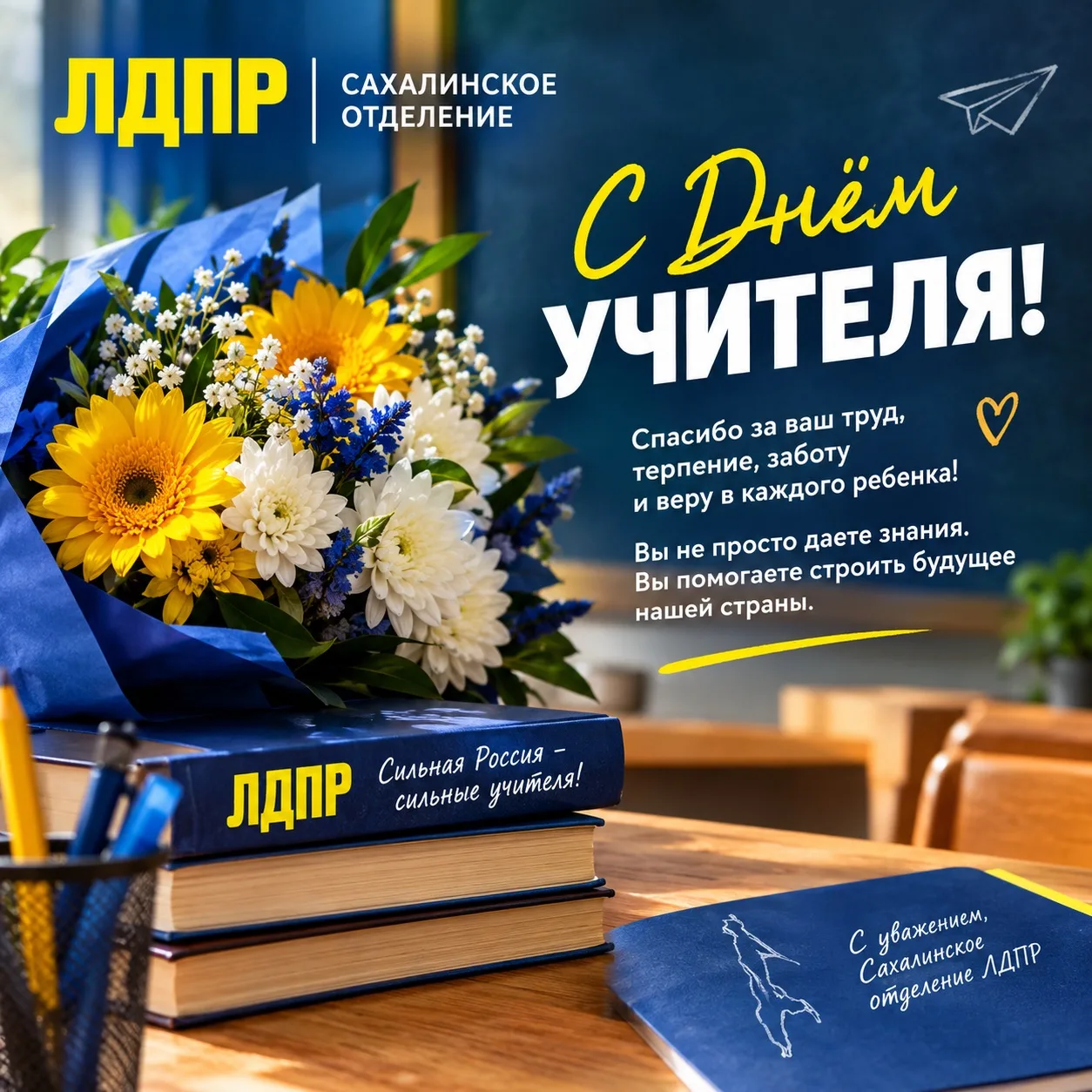 С Днём учителя!