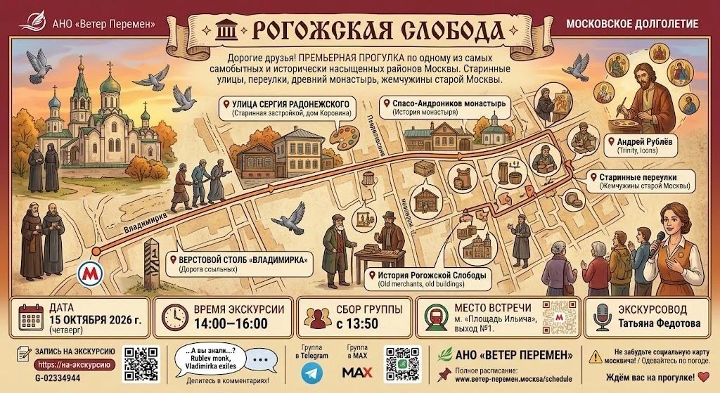 🏛✨ Рогожская слобода