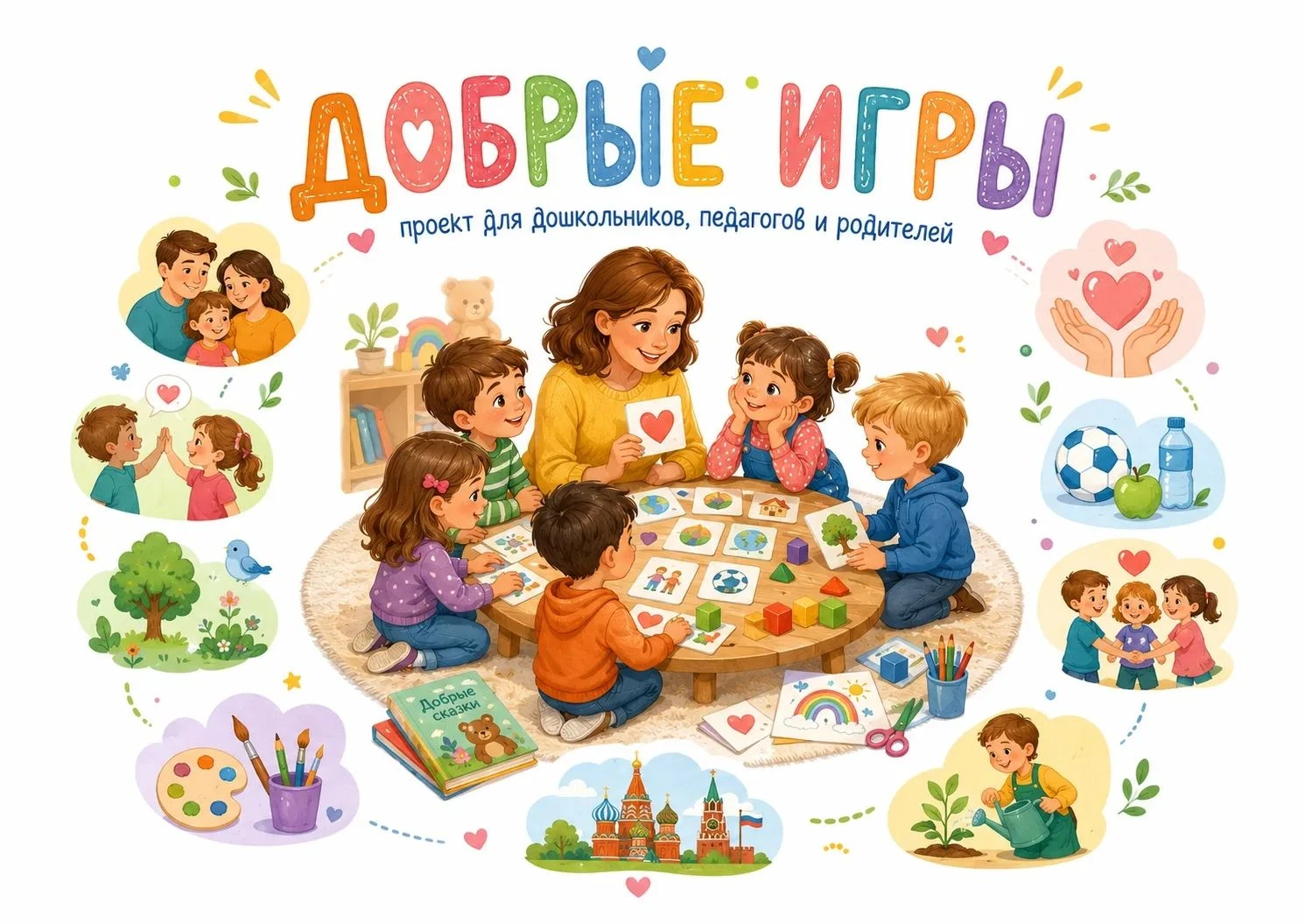 🍂 «Дружба — это чудо!»: как прошла неделя добрых игр в «Золотой рыбке» 🐟