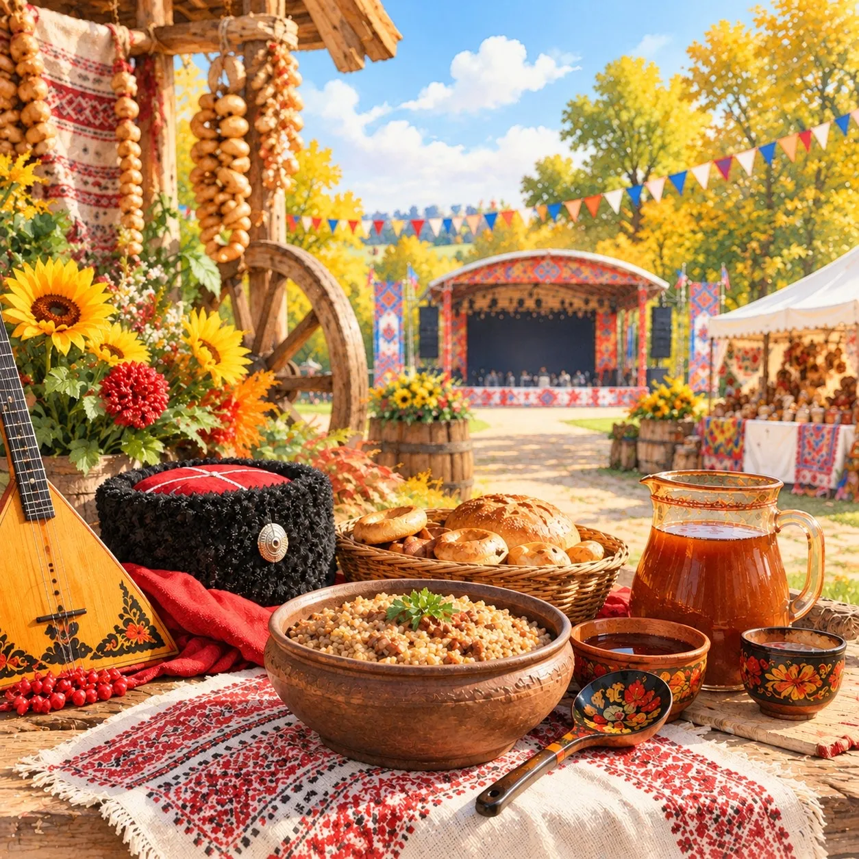 Покровская казачья ярмарка