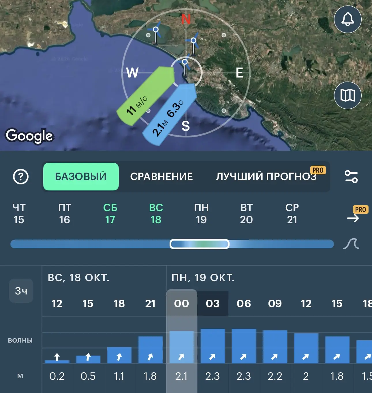 Расслабляться, конечно, рано. В воскресенье и понедельник ощутимый ветер в берег. А как...