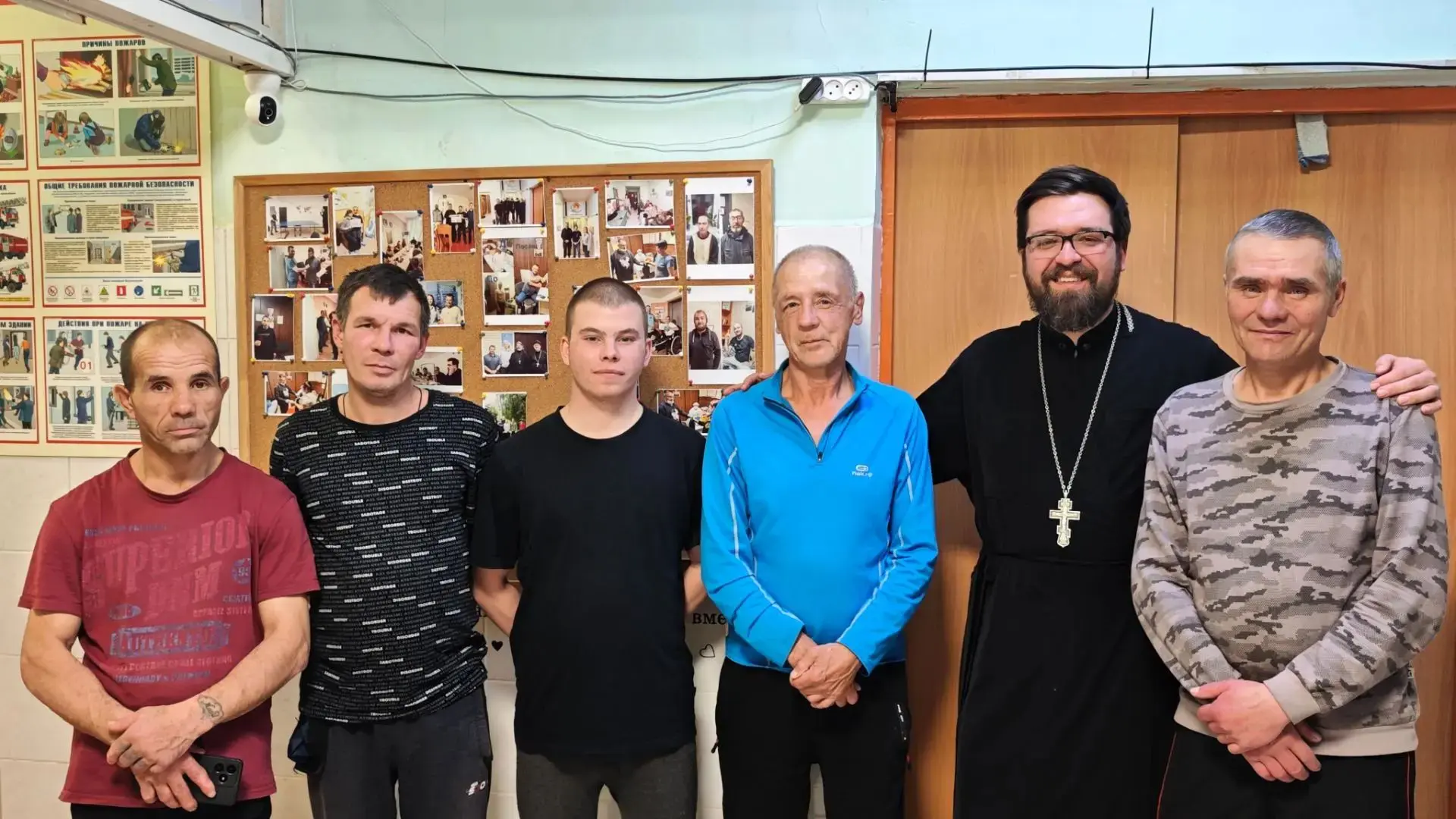 В центре пробации продолжает служение отец Климент!!! Сегодня тема разговора:  Цель,и п...