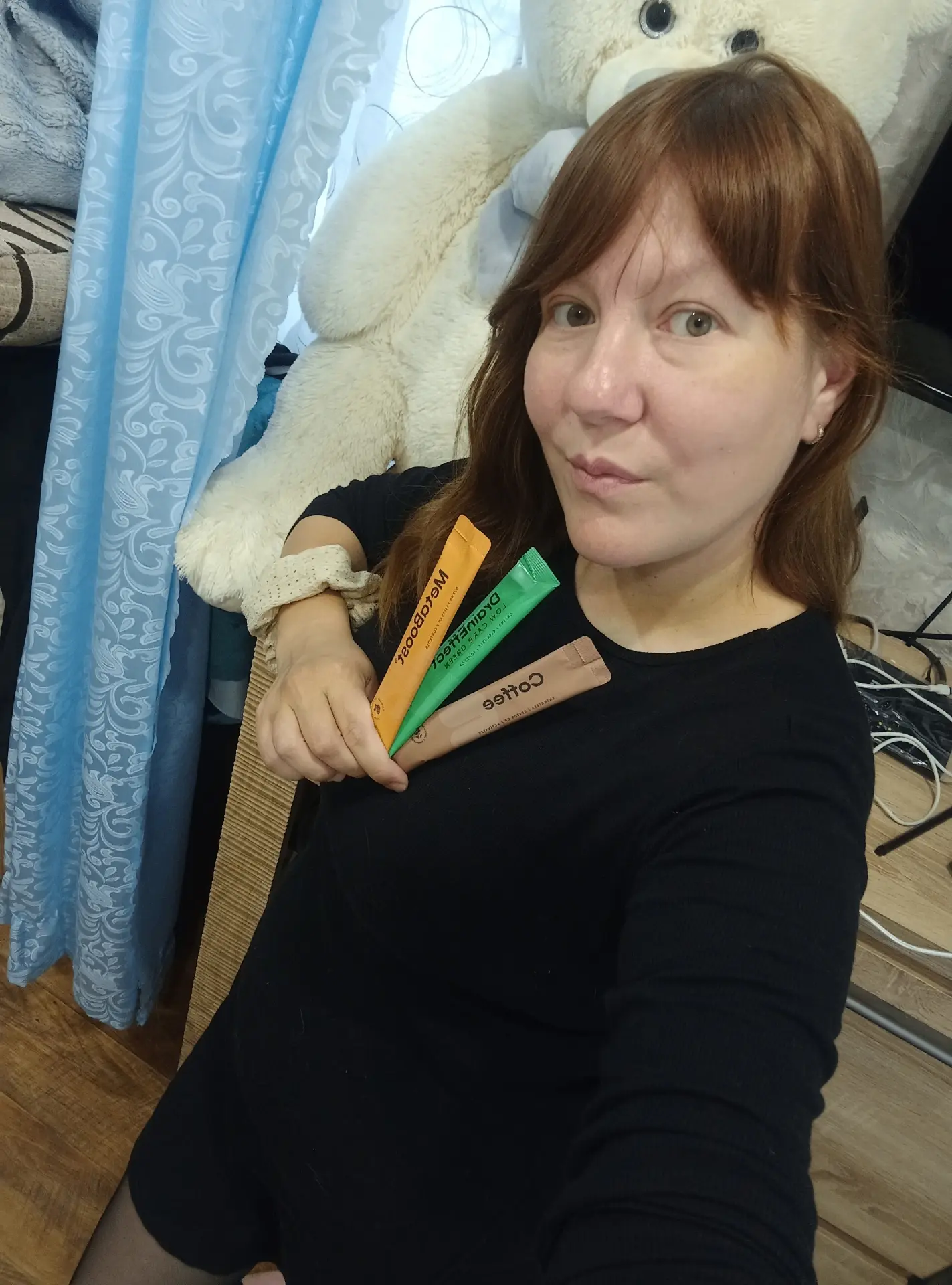 Мои любимые помощники в похудении: драйнэффект, метабуст и кофе NL.