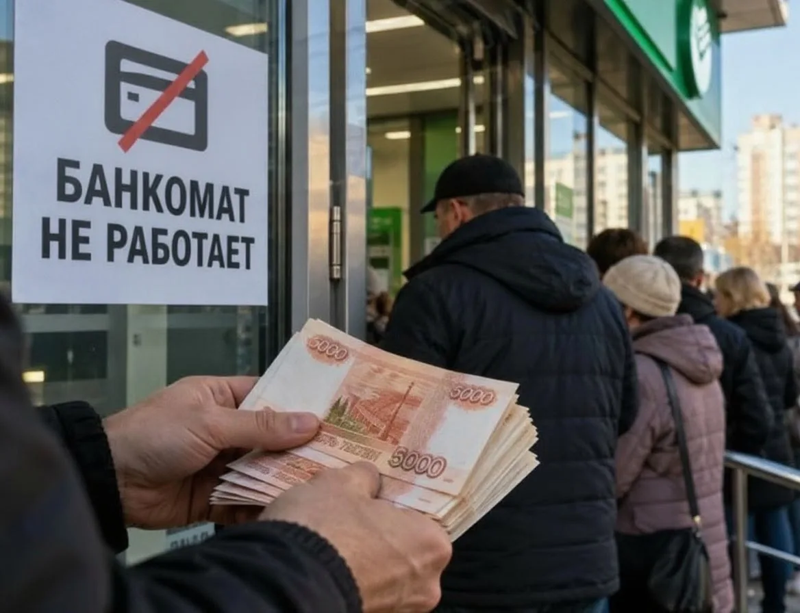 ⚠ Россиян призвали запастись наличными на неделю или даже месяц на случай сбоев в банках