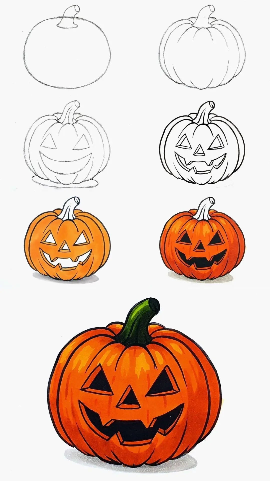 Рисуем тыковку 🎃