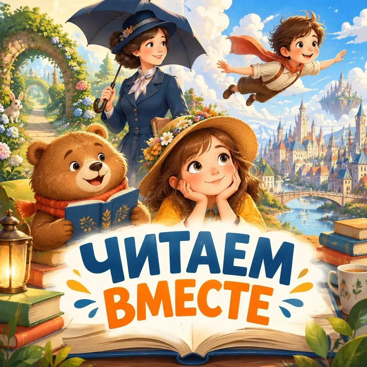 📚Проект «Читаем вместе»: чтение как основа развития