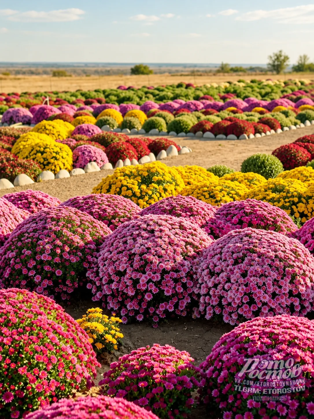 🌼 Осенняя сказка на Дону: тысячи хризантем и невероятная красота