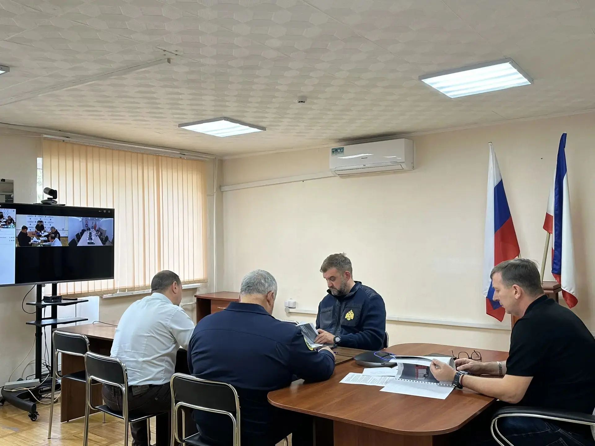 Состоялось селекторное совещание с одним из заводов, производящих специализированную те...