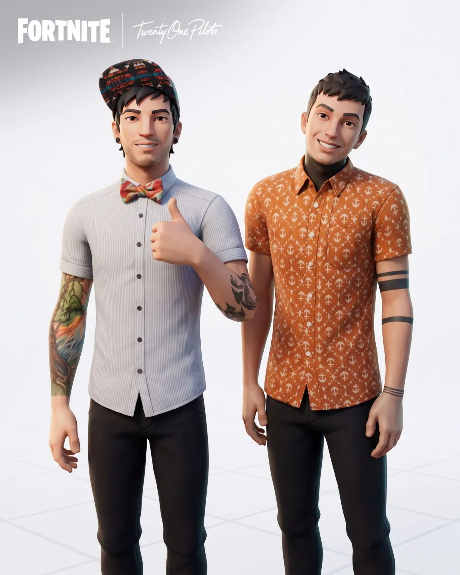 Twenty One Pilots в Fortnite? Фанаты уже представили, как это могло бы выглядеть 🎮