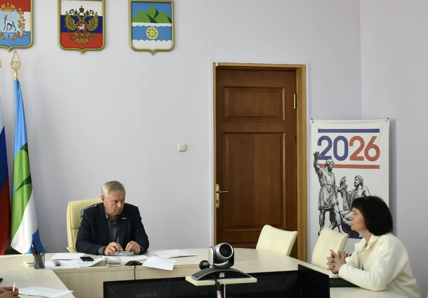 🏢 Глава г.о. Октябрьск Владимир Ревин провёл личный приём граждан