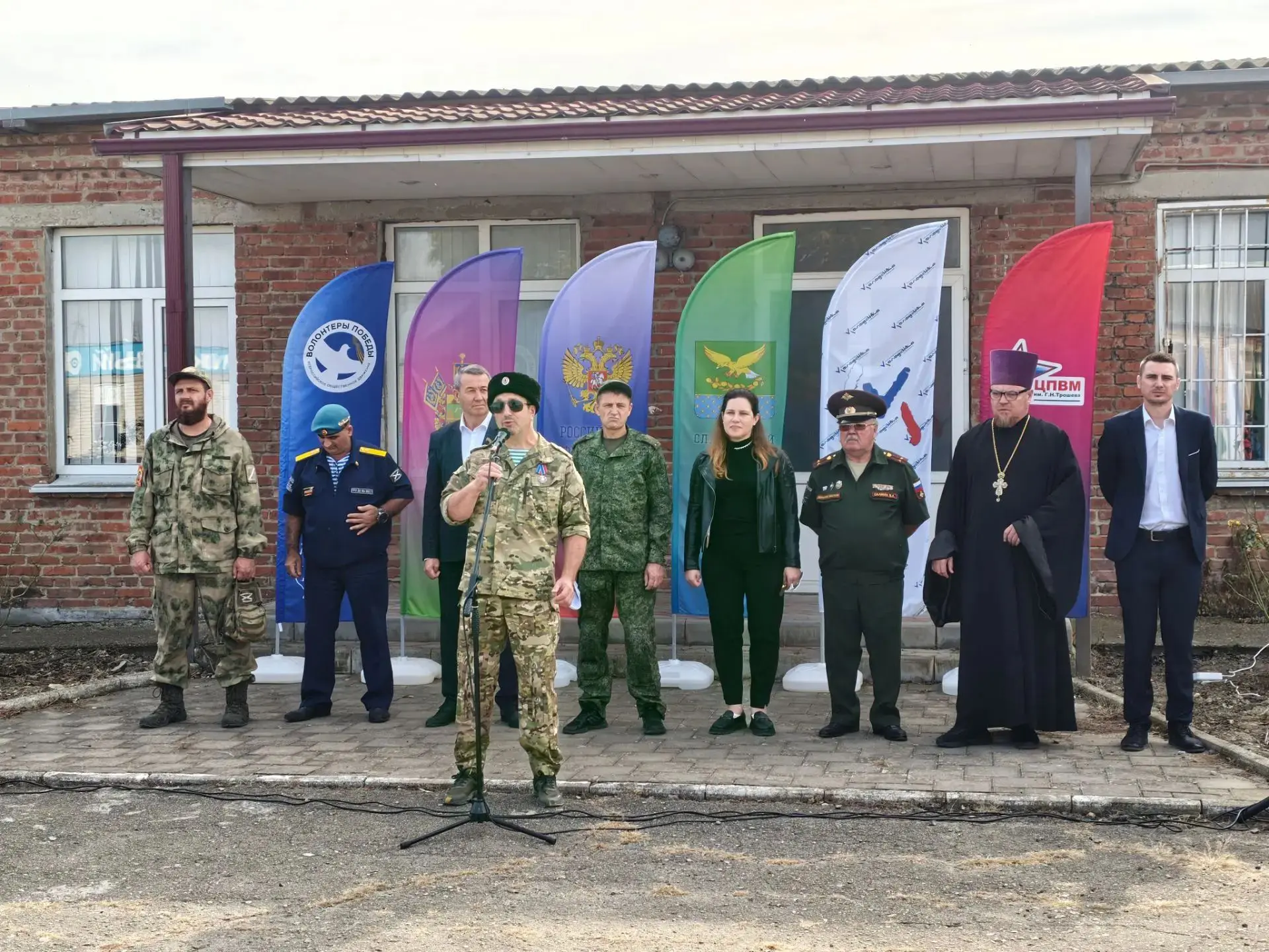 Сегодня на территории ДОСААФ прошло торжественное мероприятие, посвященное Дню призывни...