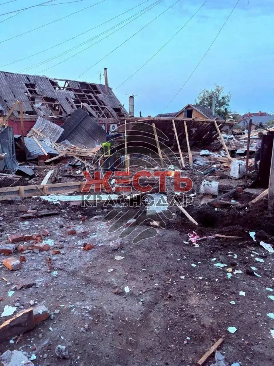 ❗️Взрыв бытового газа произошёл в поселке Яблоновский