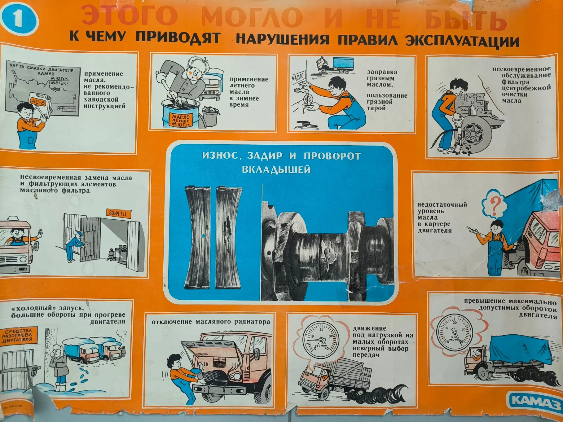 ♦Плакаты из серии «Этого могло и не быть», рассказывающие о нарушениях правил эксплуата...