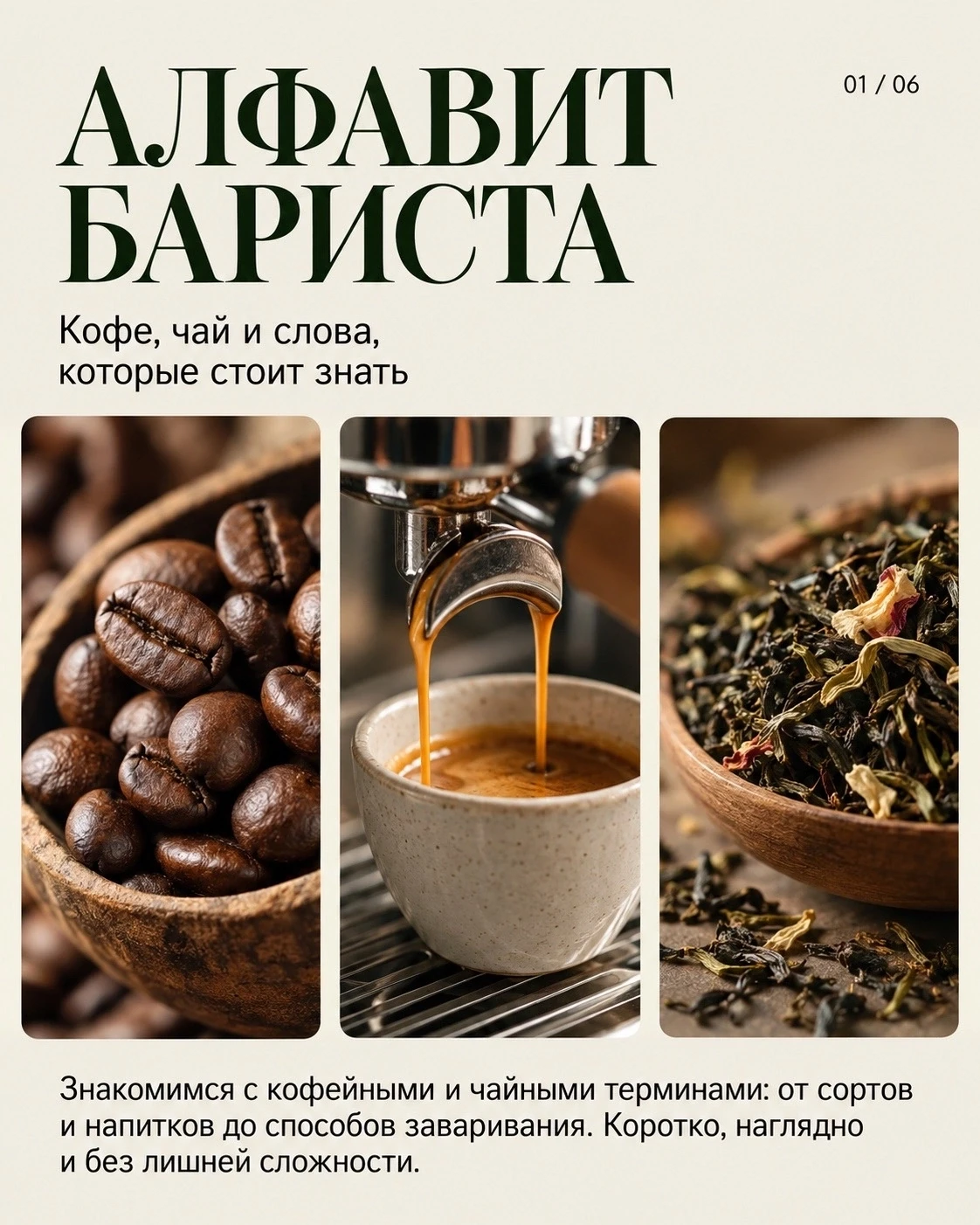 Запускаем рубрику «Алфавит бариста» ☕️