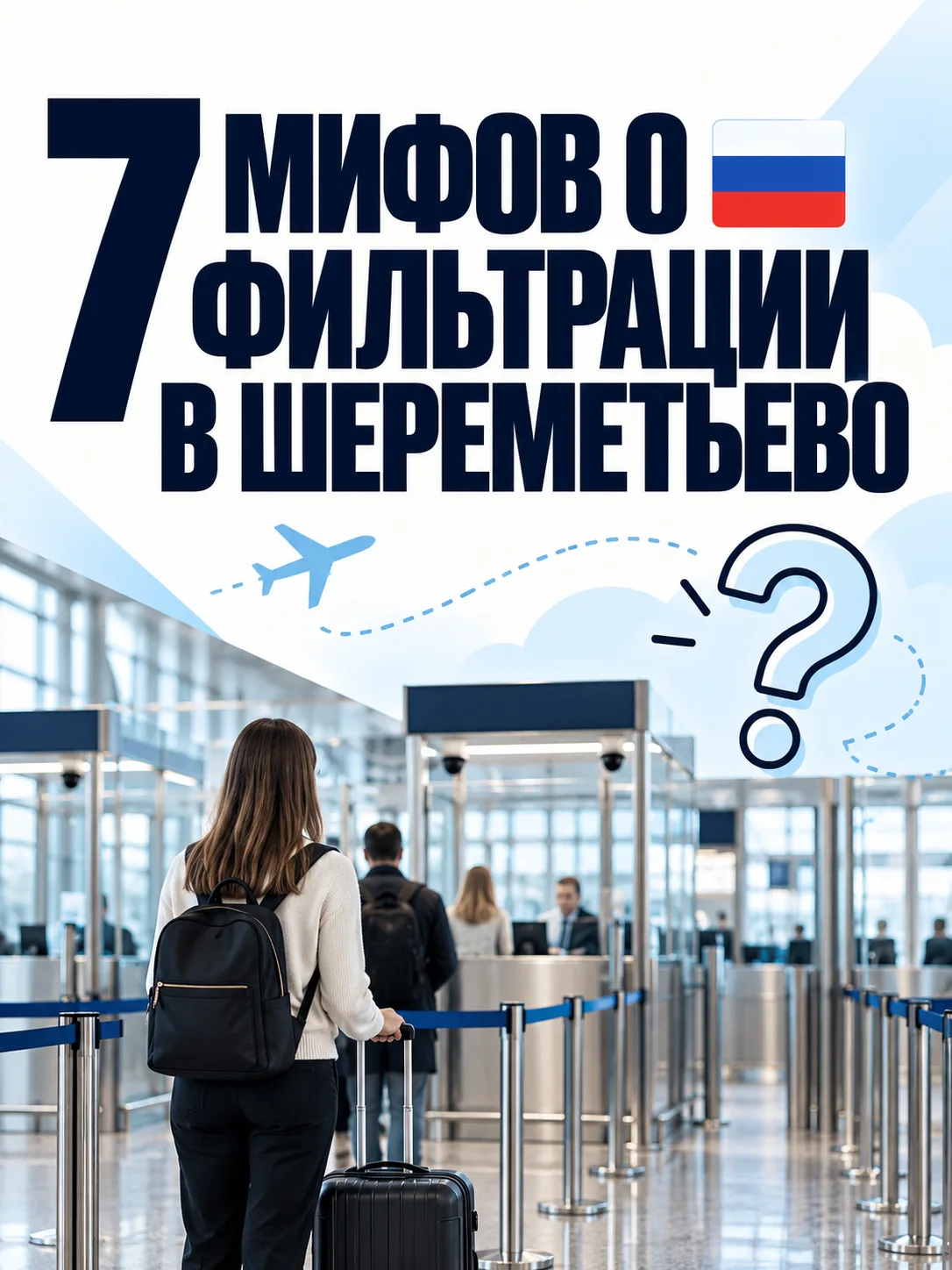 🇷🇺 7 мифов о фильтрации в Шереметьево