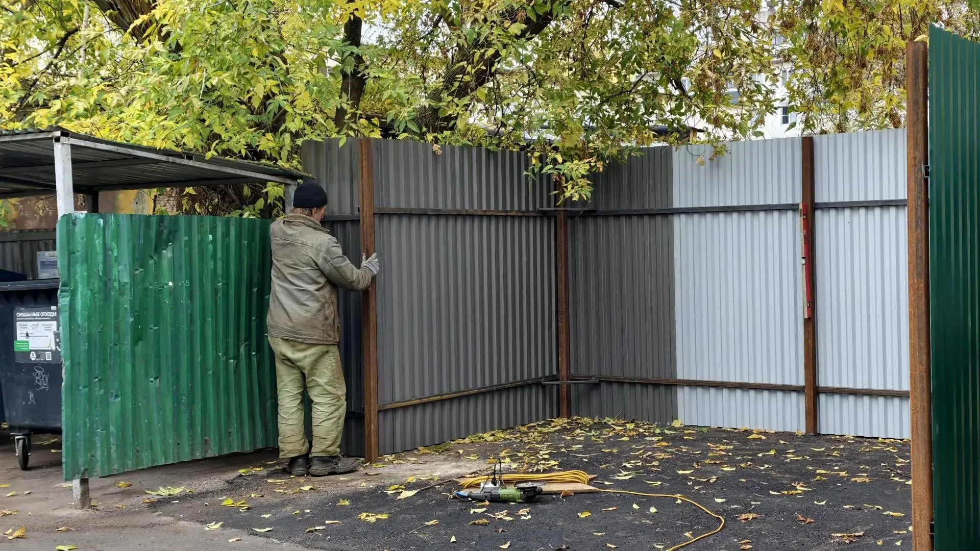 В Орехово‑Зуеве во дворе дома № 2 на улице Пушкина оборудовали новую площадку для сбора...