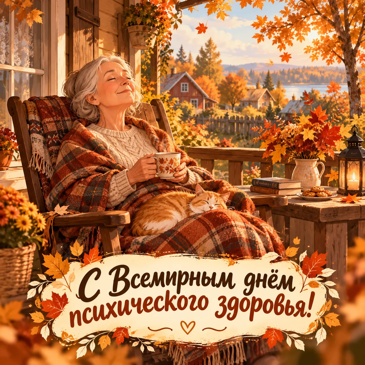 🌿 Сегодня Всемирный день психического здоровья.
