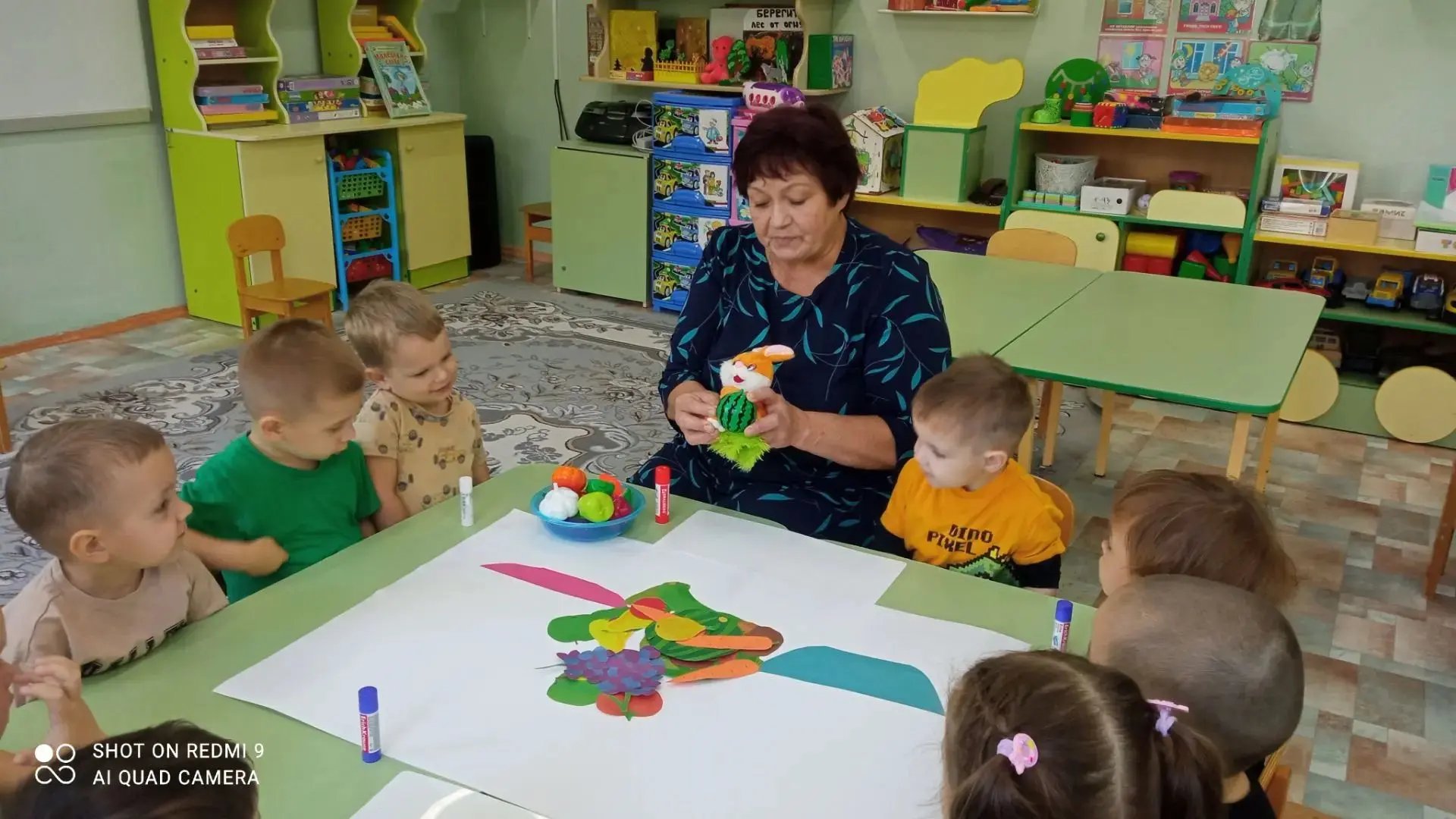 🎨 Завершилась неделя искусства в группе "Солнечные лучики" ярко и творчески. ☀️