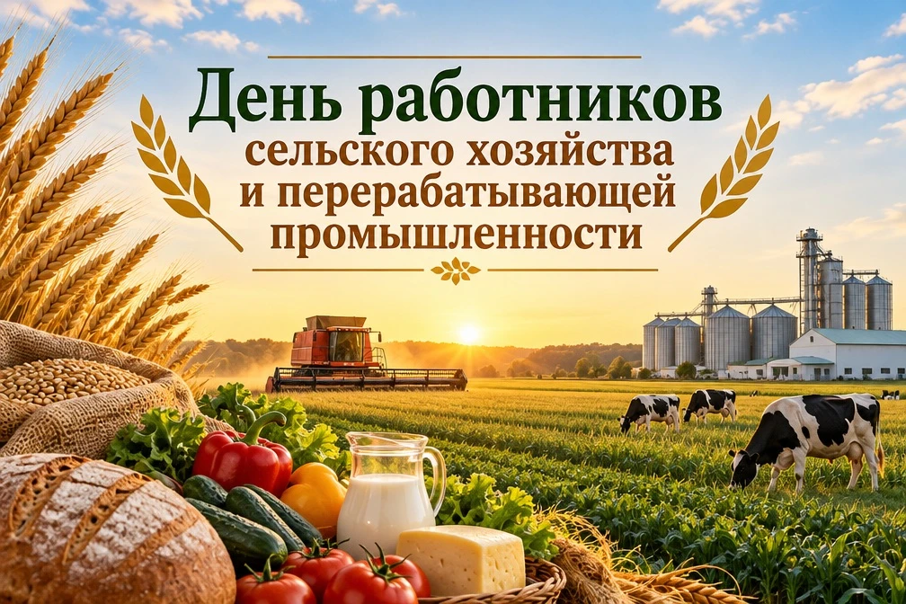 🌾 С Днём работников сельского хозяйства и перерабатывающей промышленности!