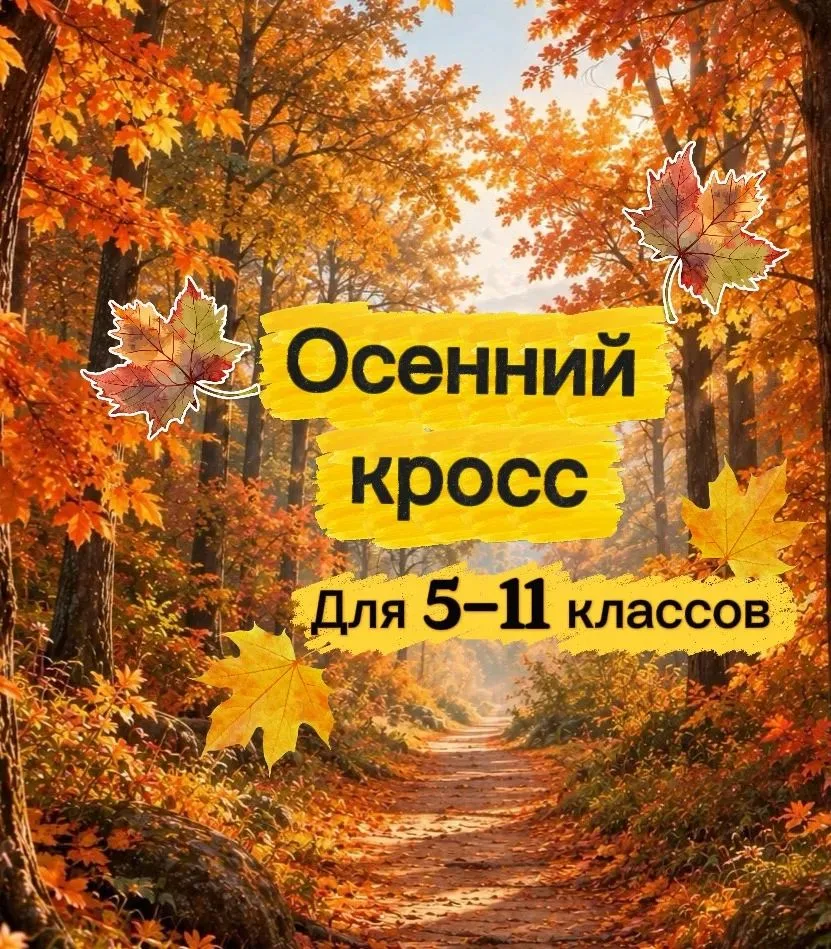 🍁🏃‍♂️ «Осенний кросс»: наша школа в деле!
