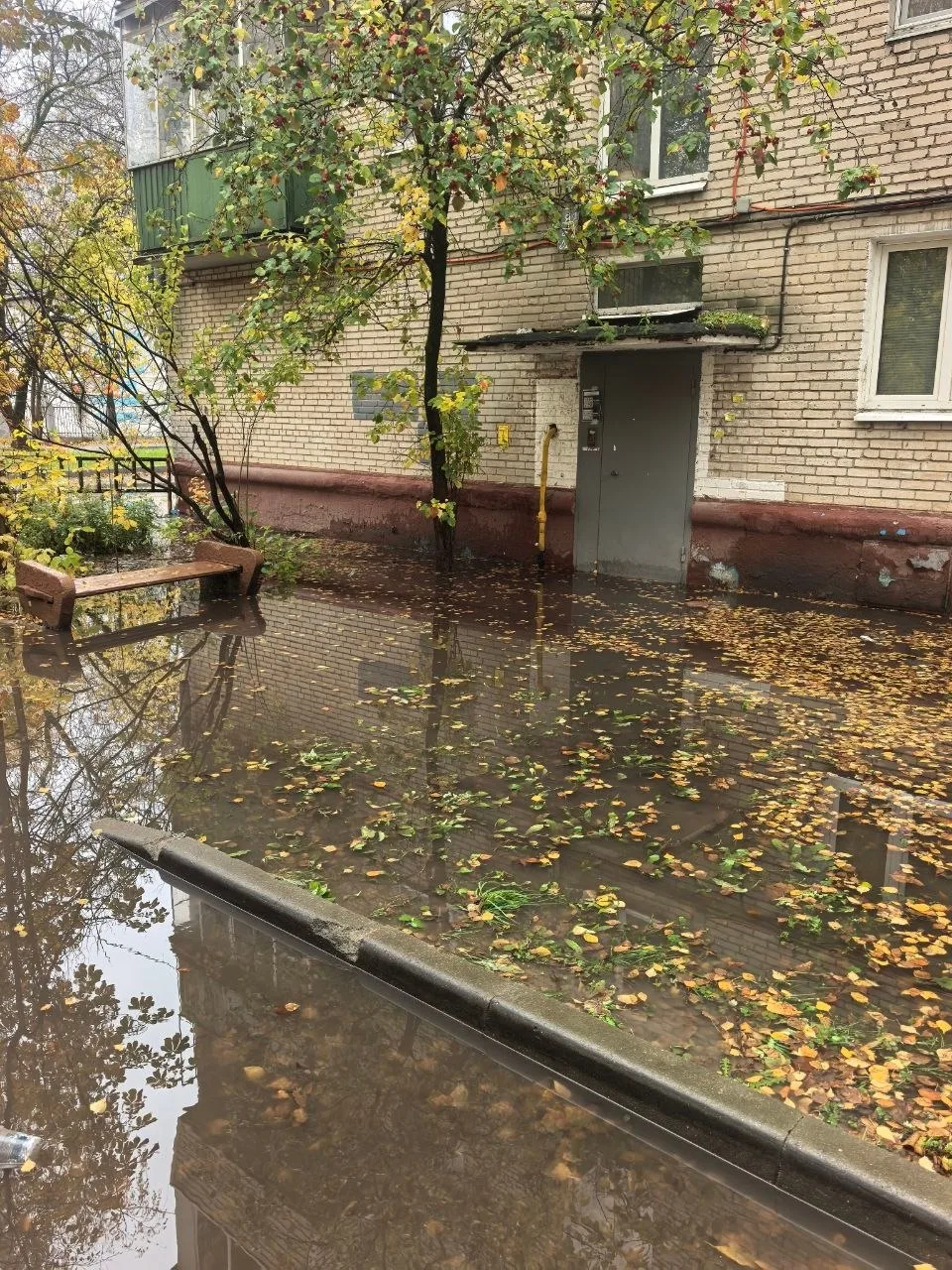 Людям приходится выплывать из дома, вода стоит даже в подъезде 😱