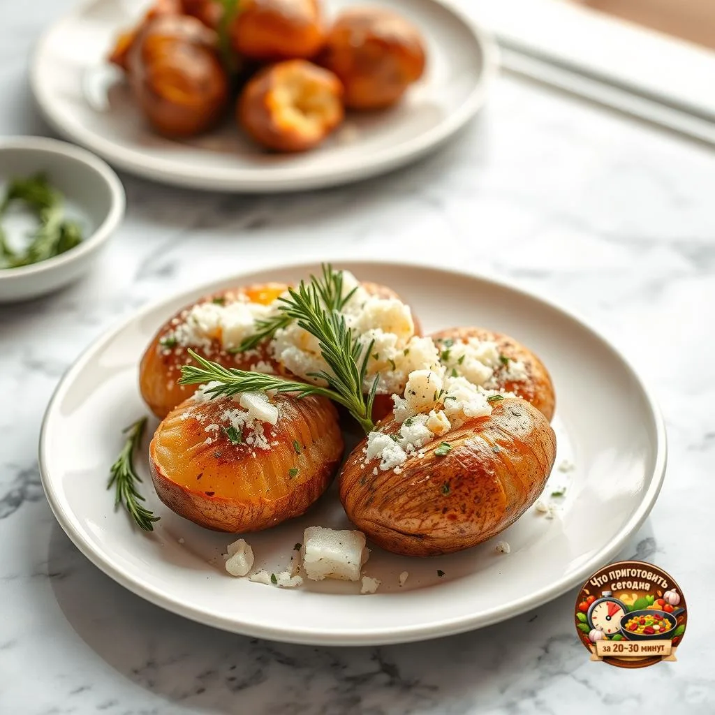 🍽️ Картофель с розмарином и пармезаном из духовки