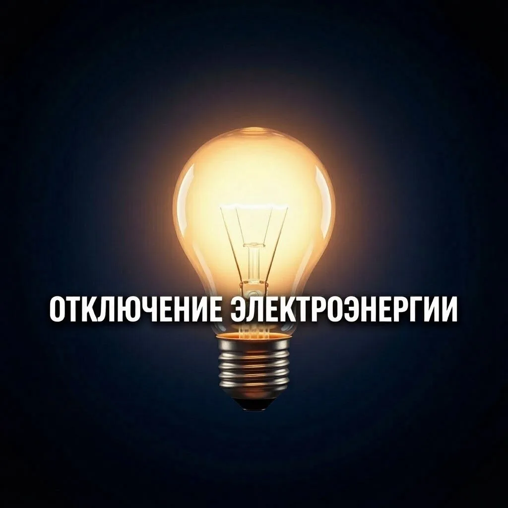 Уважаемые салдинцы! Отключение электроснабжения
