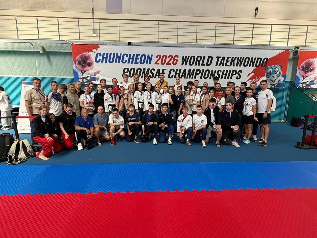 Сборная России на Чемпионате Мира в Южной Корее